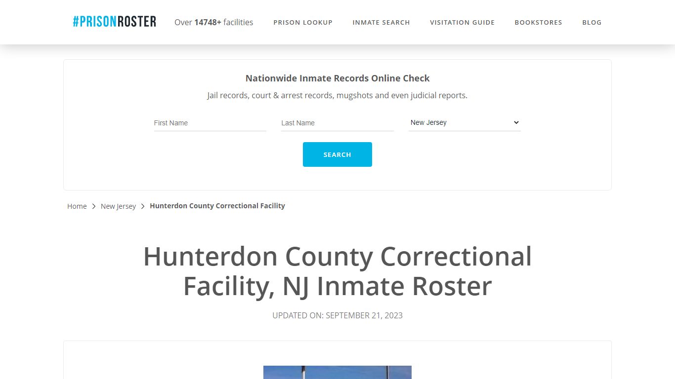 Hunterdon County Correctional Facility, NJ Inmate Roster